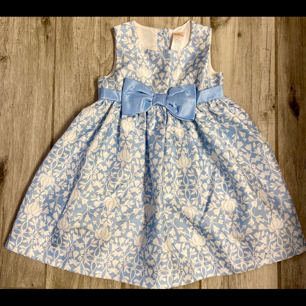 Blue Floral Dress